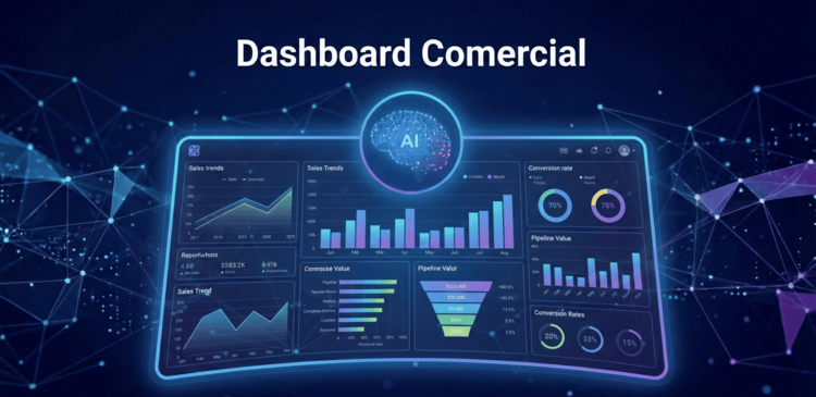 Dashboard de resultados comerciales